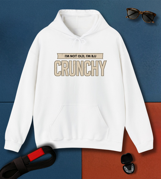 BJJ Crunchy Hoodie in White | Frames Culture BJJ hoodie