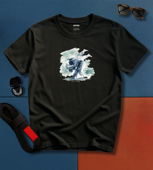 Watercolor BJJ T-shirt