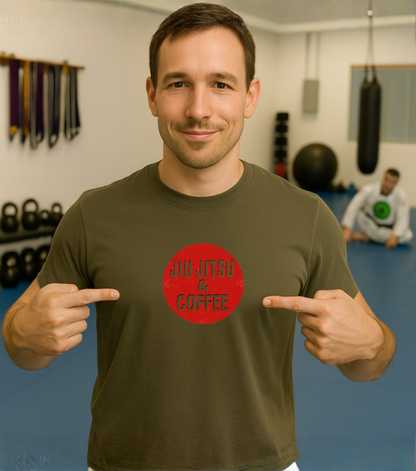 Jiu Jitsu & Coffee BJJ T-shirt
