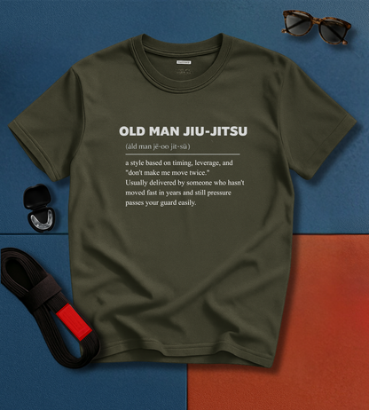 Old Man BJJ T-shirt