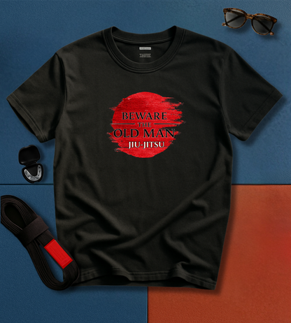 Beware Old Man BJJ T-shirt