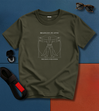 Precision Over Power BJJ T-shirt