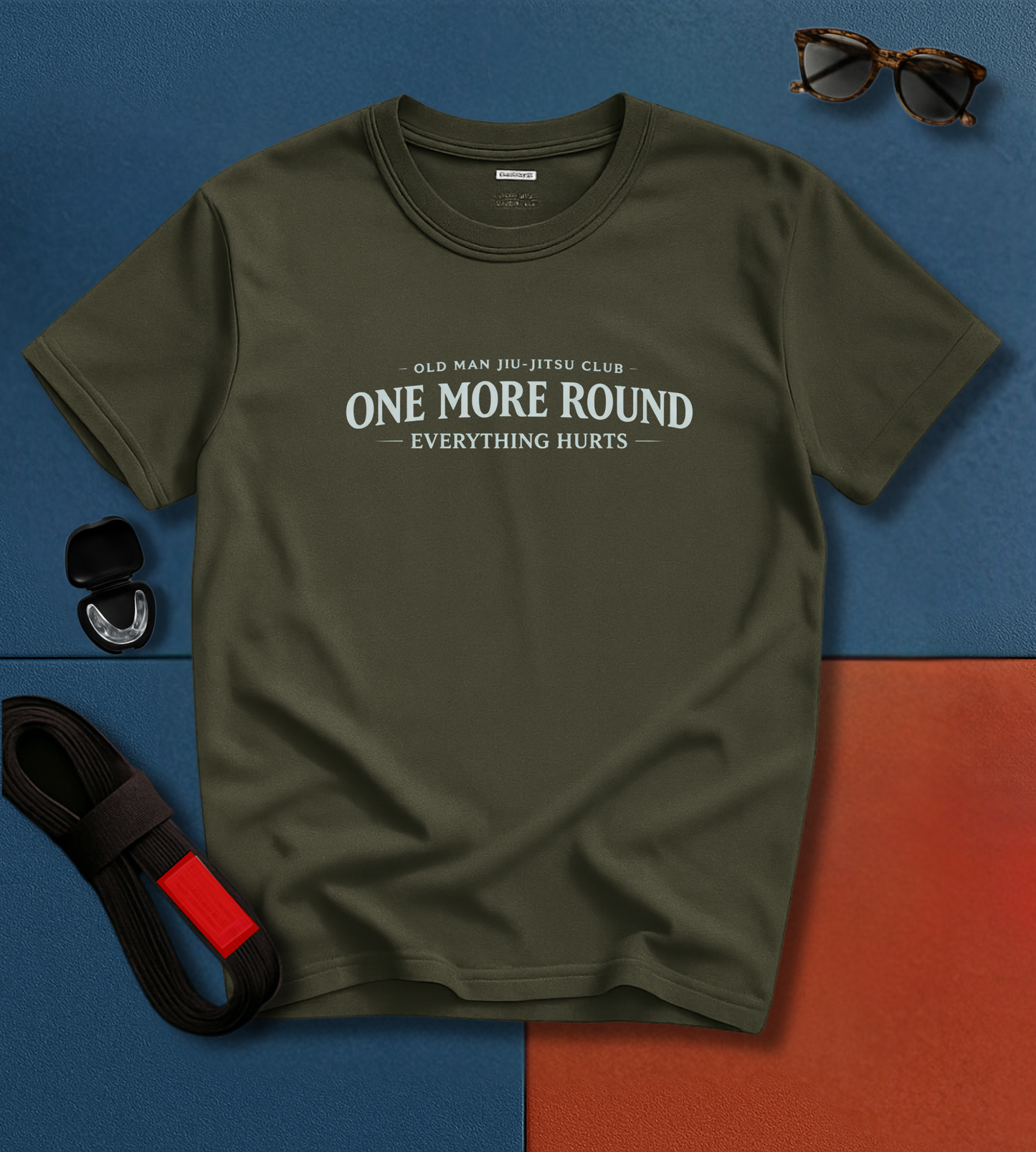 One More Round BJJ T-shirt