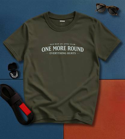 One More Round BJJ T-shirt