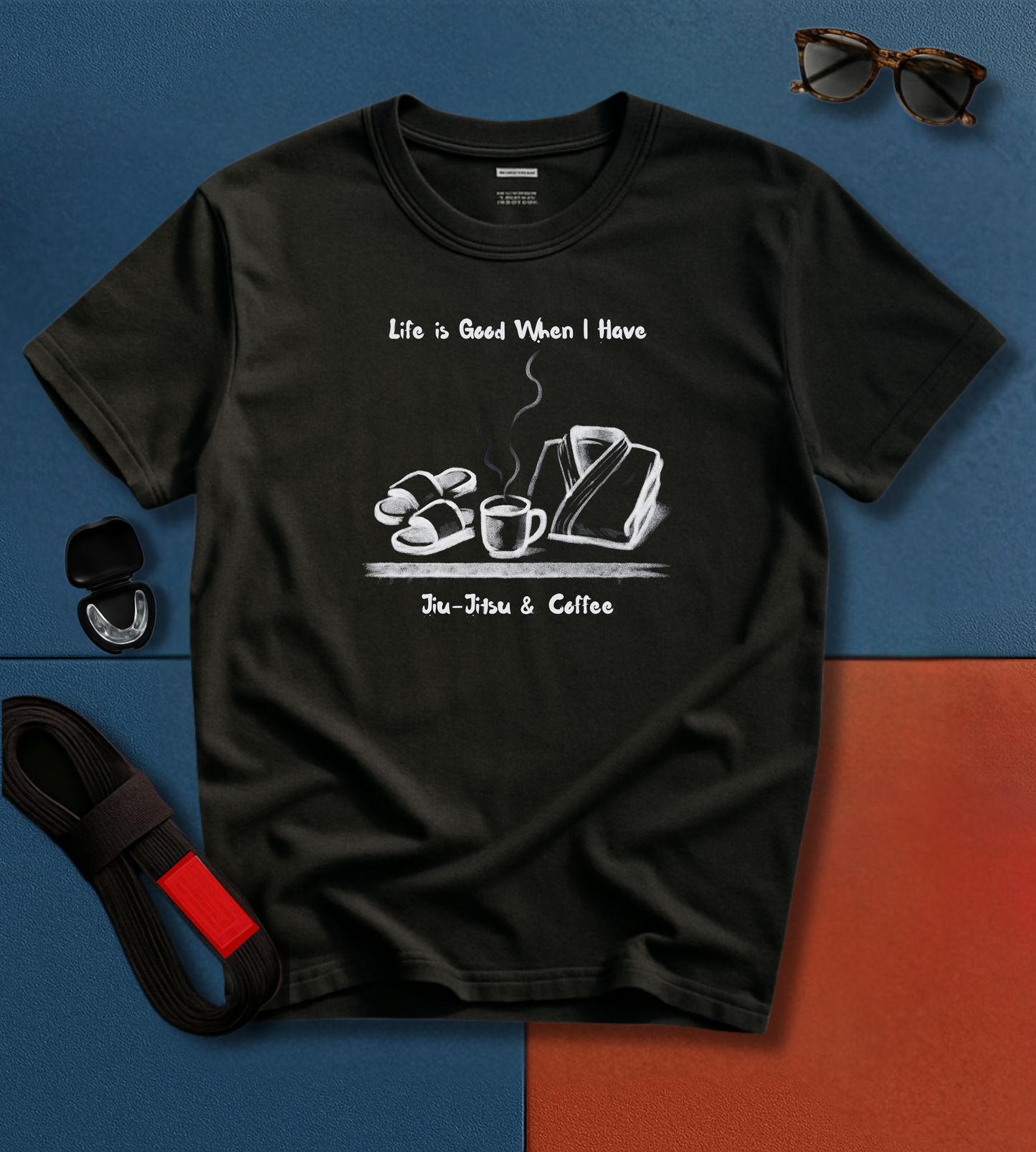 Life is Good BJJ T-shirt