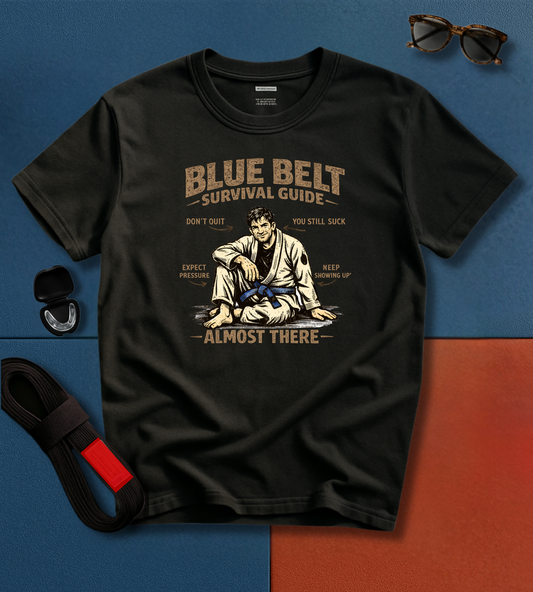 Blue Belt Guide BJJ T-shirt