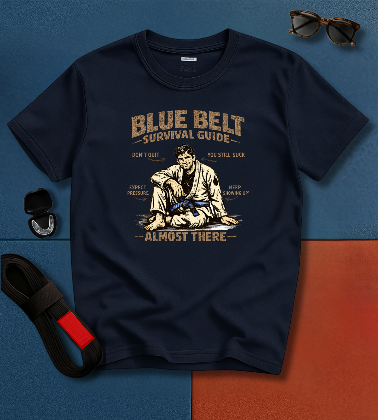 Blue Belt Guide BJJ T-shirt
