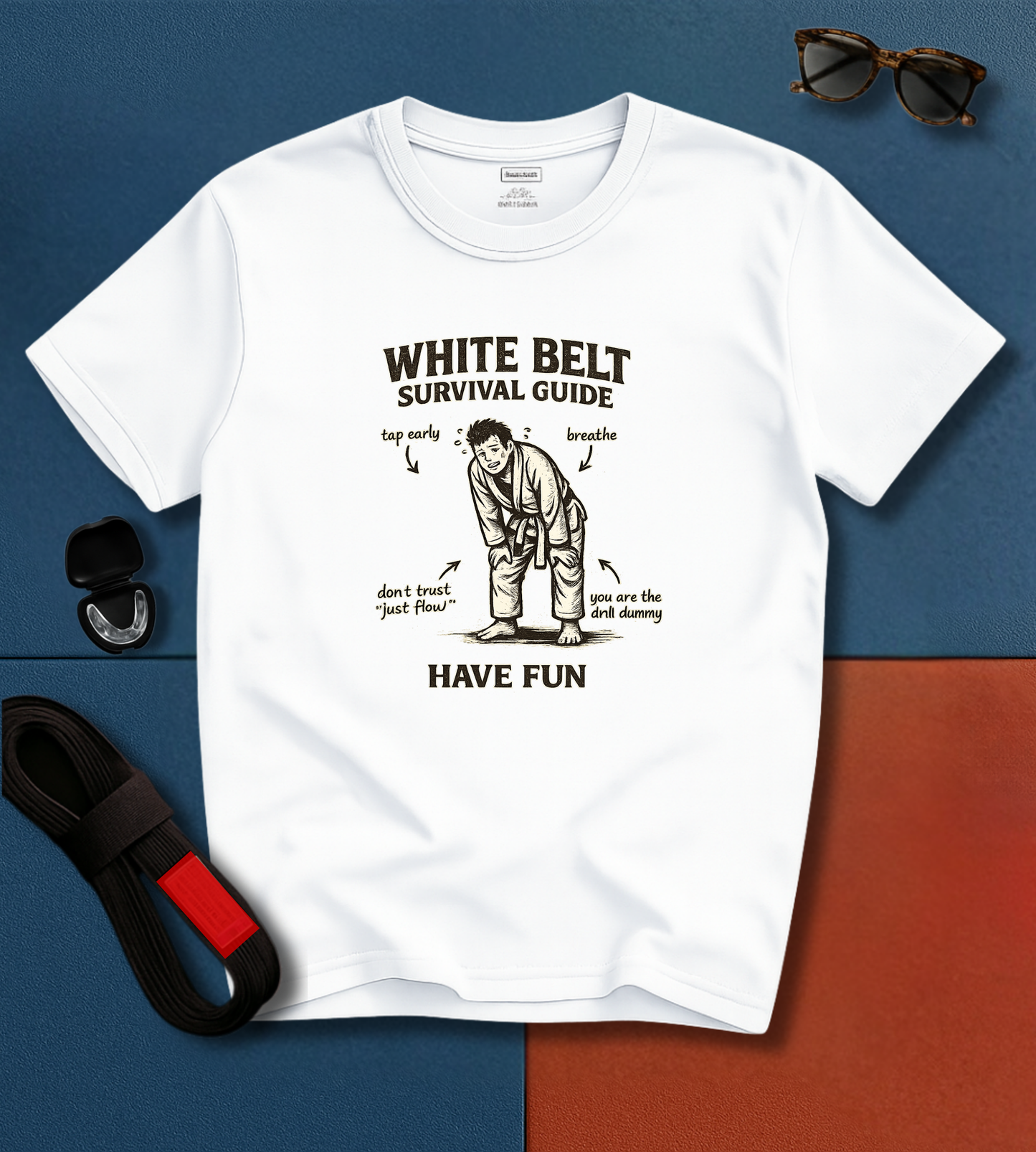 White Belt Guide BJJ T-shirt