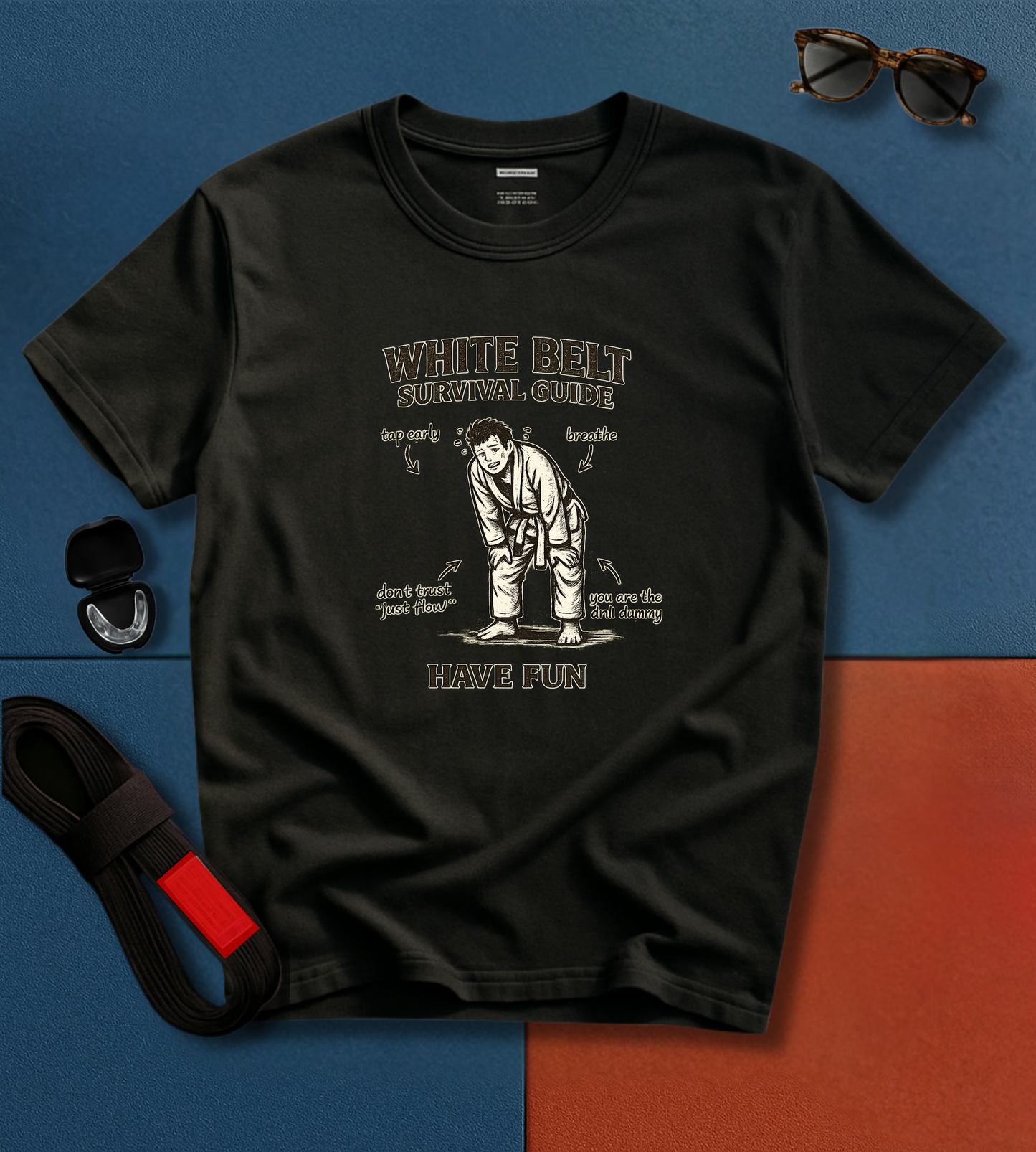 White Belt Guide BJJ T-shirt