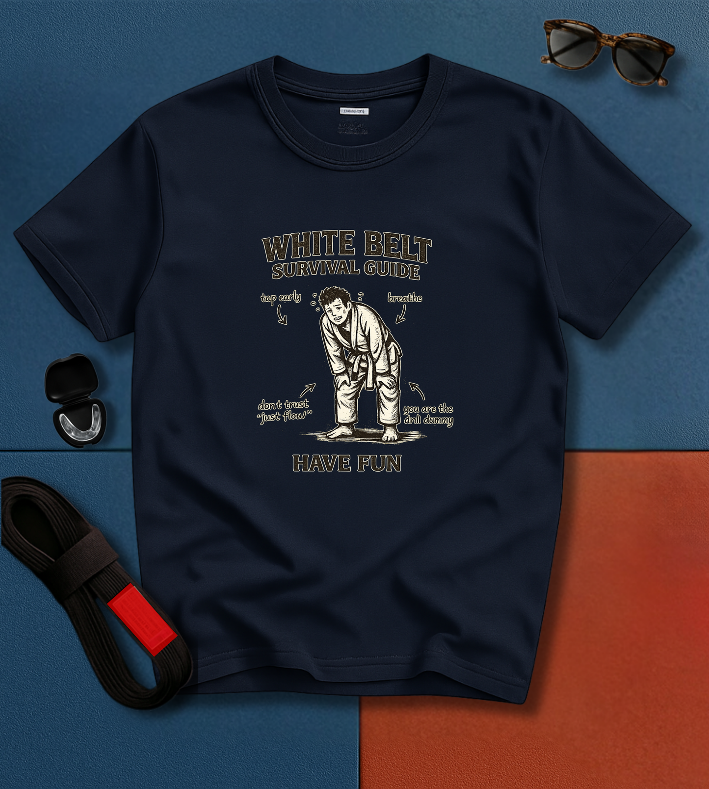 White Belt Guide BJJ T-shirt
