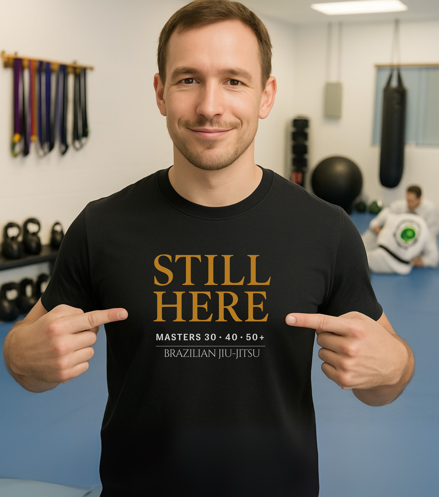 Masters: Still Here BJJ T-shirt