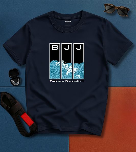 Embrace Discomfort Graphic BJJ T-shirt