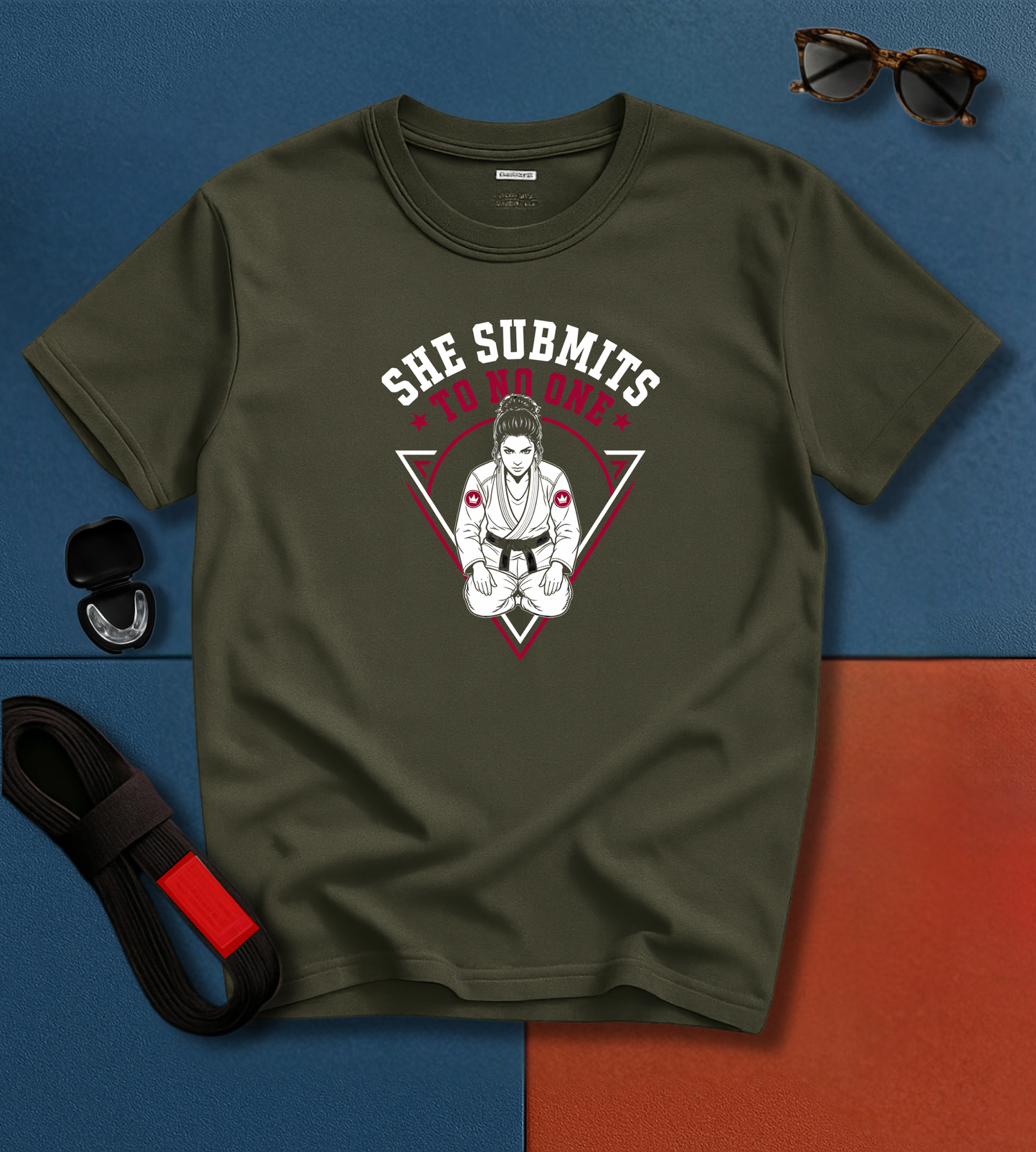 She Submits BJJ T-shirt