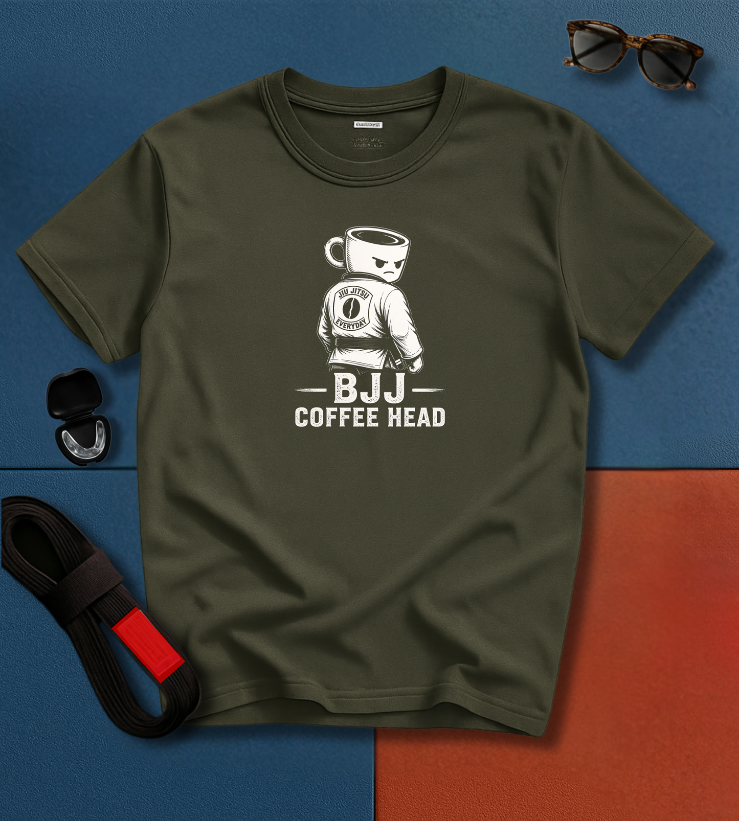 Coffee Head BJJ T-shirt