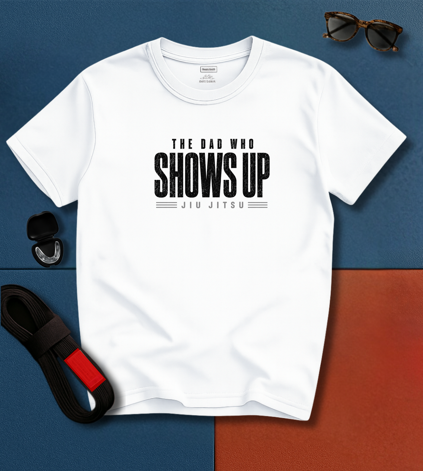 Dad Show Up BJJ T-shirt