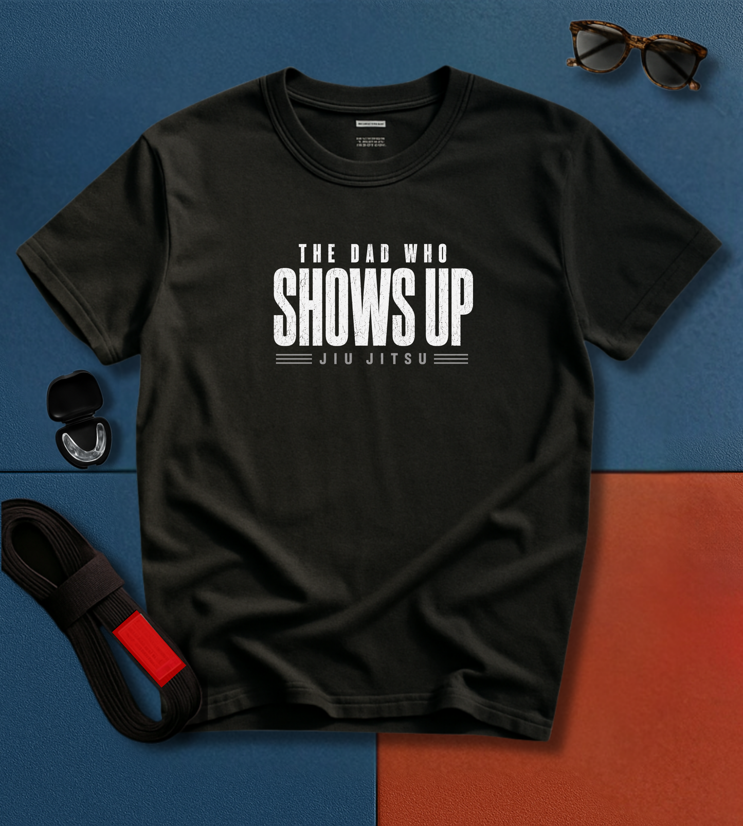 Dad Show Up BJJ T-shirt