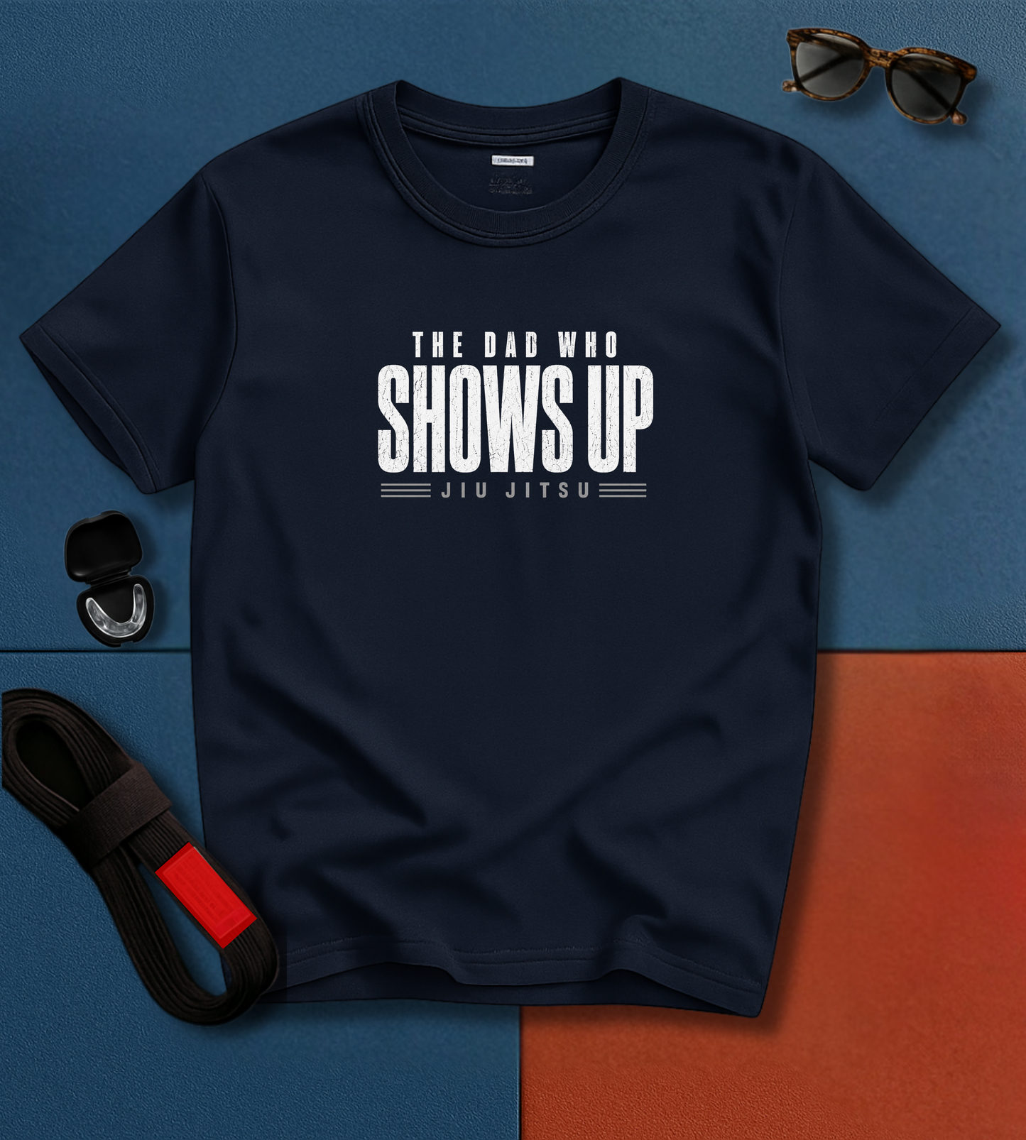 Dad Show Up BJJ T-shirt