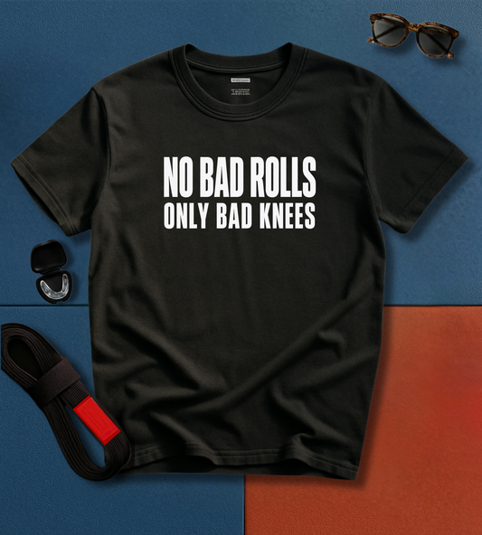No Bad Rolls BJJ T-shirt