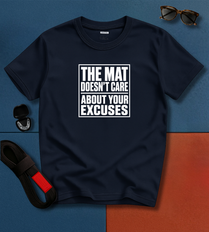 Mat Doesn't Care BJJ T-shirt