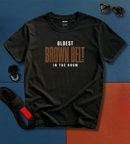 Oldest Brown Belt BJJ T-shirt