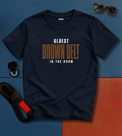 Oldest Brown Belt BJJ T-shirt