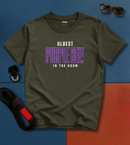 Oldest Purple Belt BJJ T-shirt