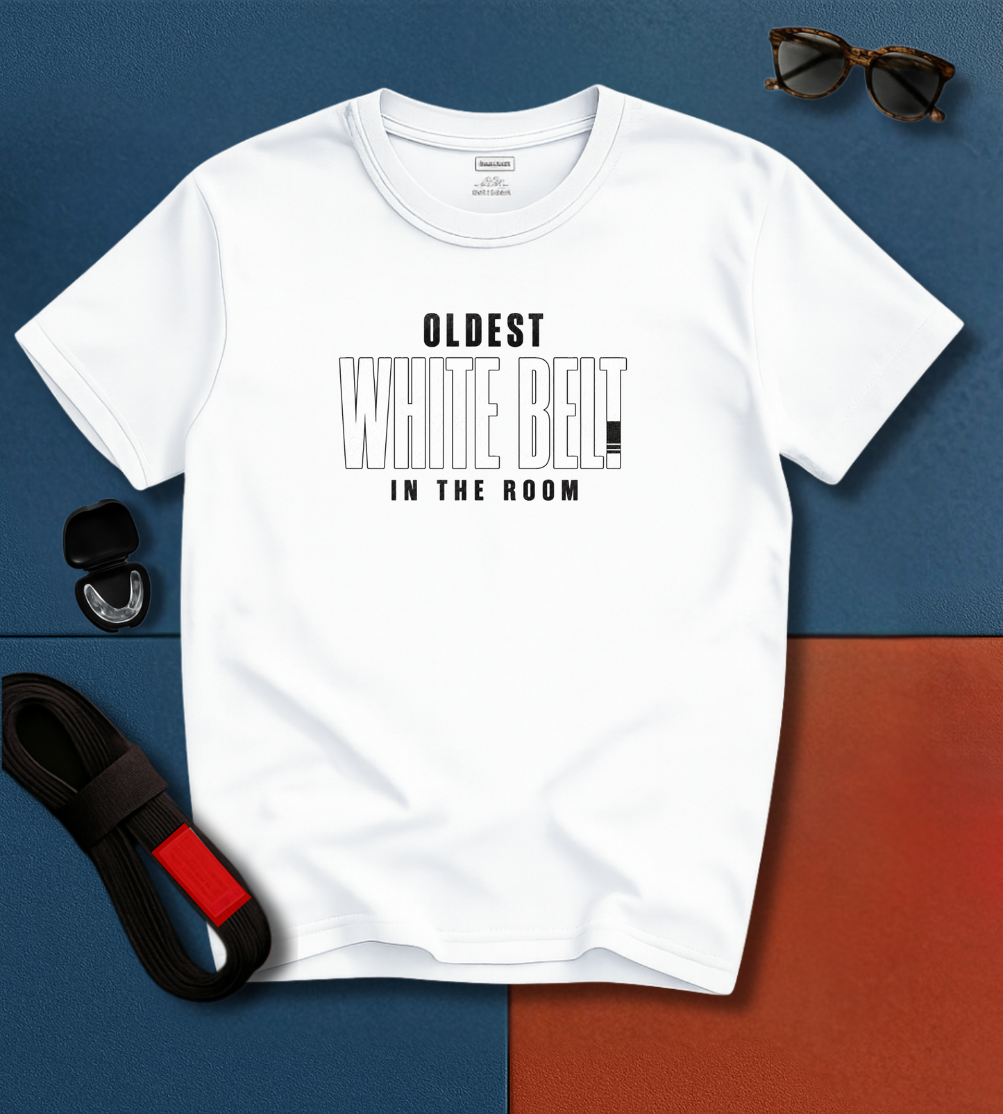 Oldest White Belt BJJ T-shirt