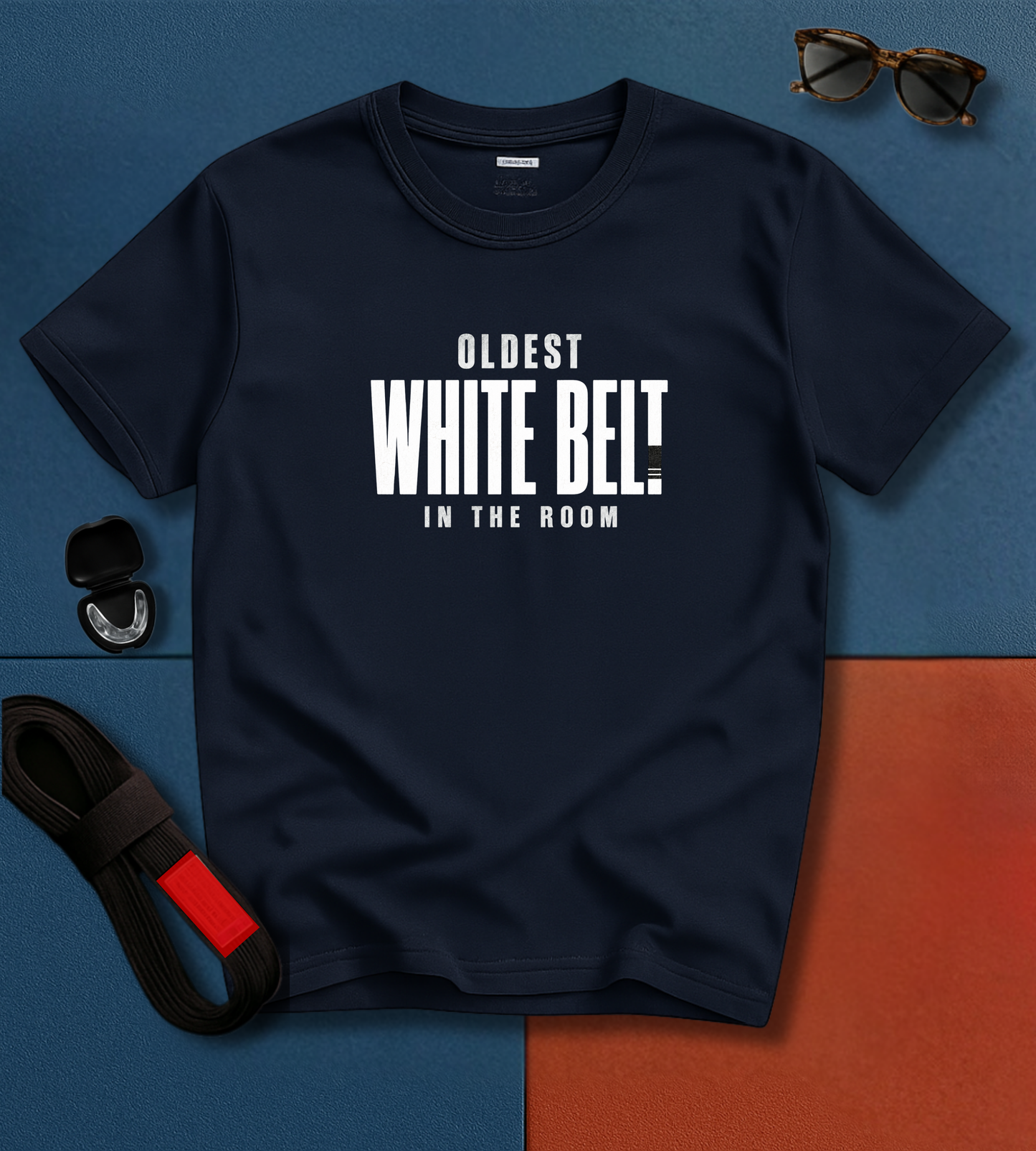 Oldest White Belt BJJ T-shirt