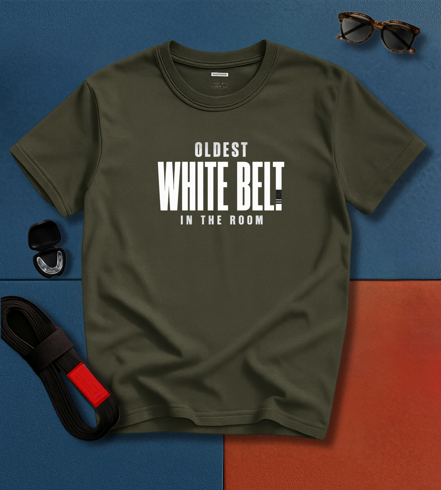 Oldest White Belt BJJ T-shirt