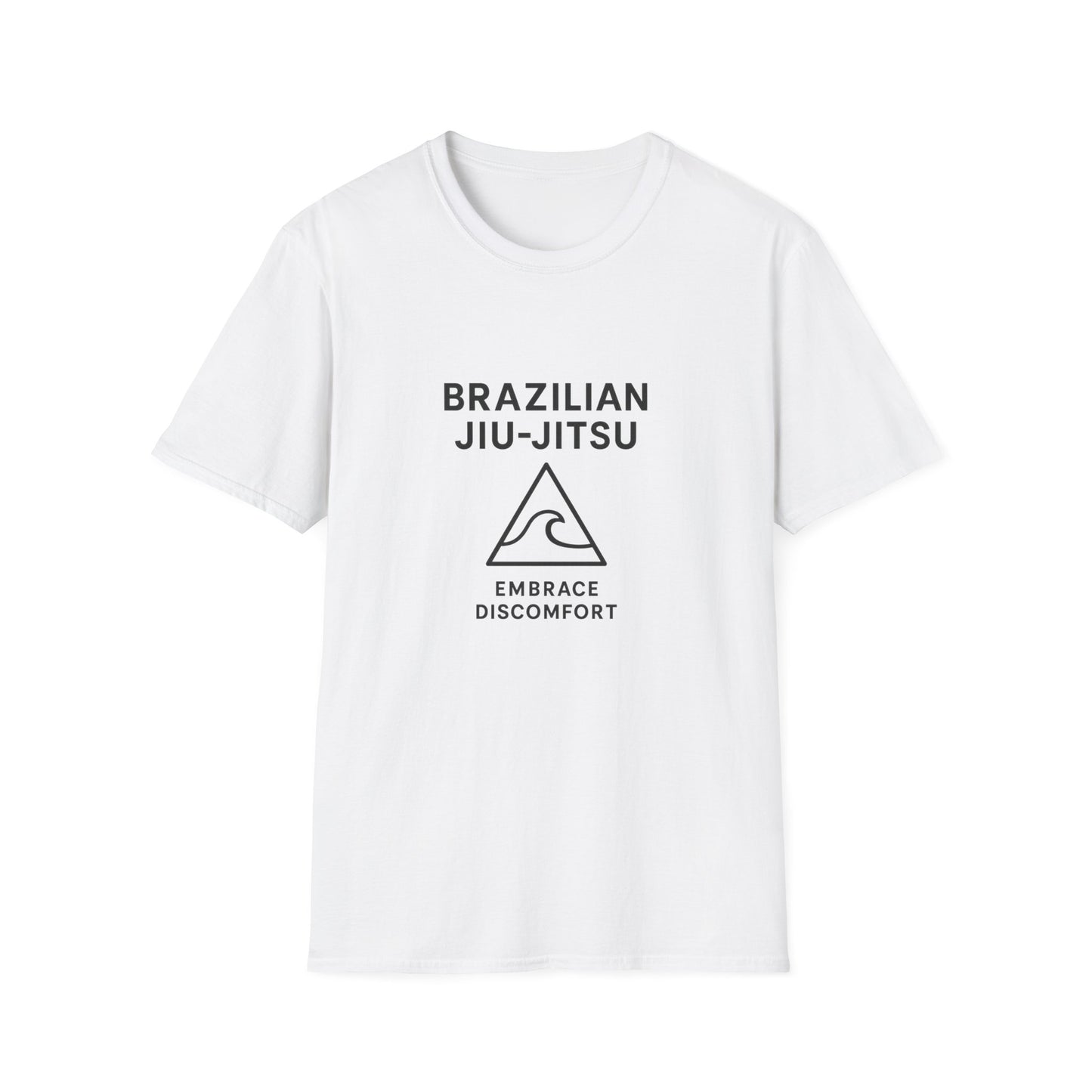 Brazilian Jiu Jitsu short sleeves shirt - Embrace Discomfort