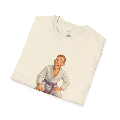 Brazilian Jiu-Jitsu Short Sleeves Shirt - "Arrived Early for the Rolls!"