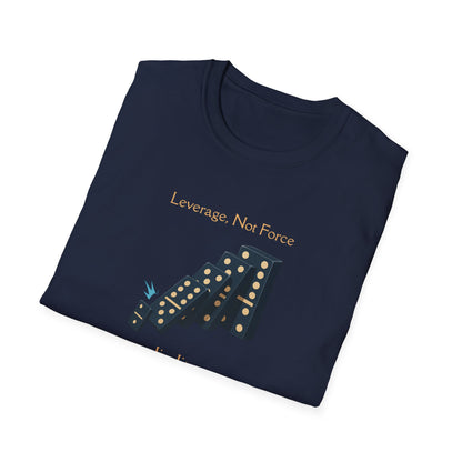 Jiu Jitsu T-Shirt - Leverage, Not Force