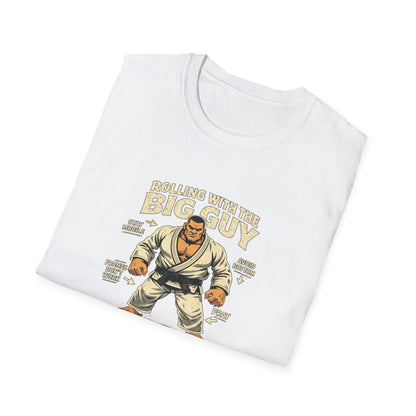 Big Guy Roll BJJ T-shirt