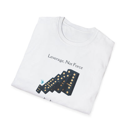 Jiu Jitsu T-Shirt - Leverage, Not Force