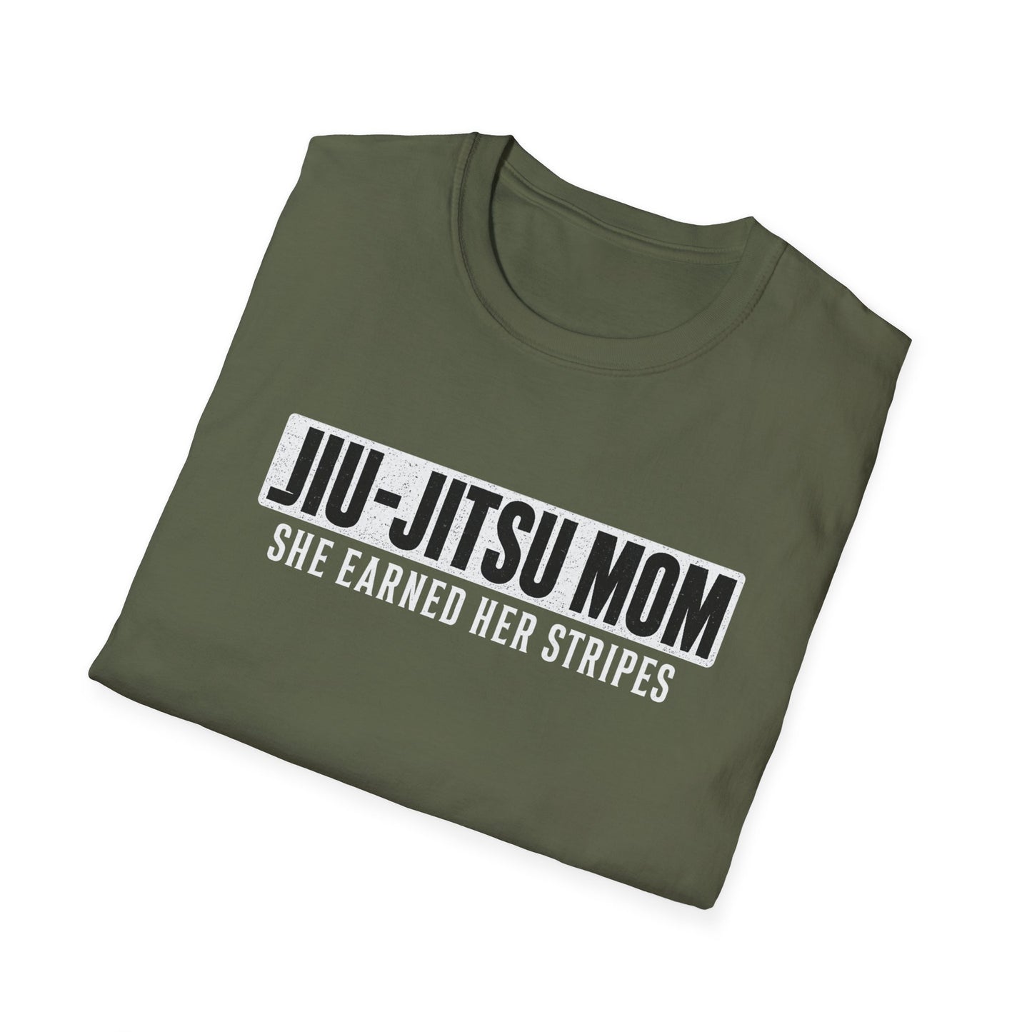 Mom Stripes BJJ T-shirt