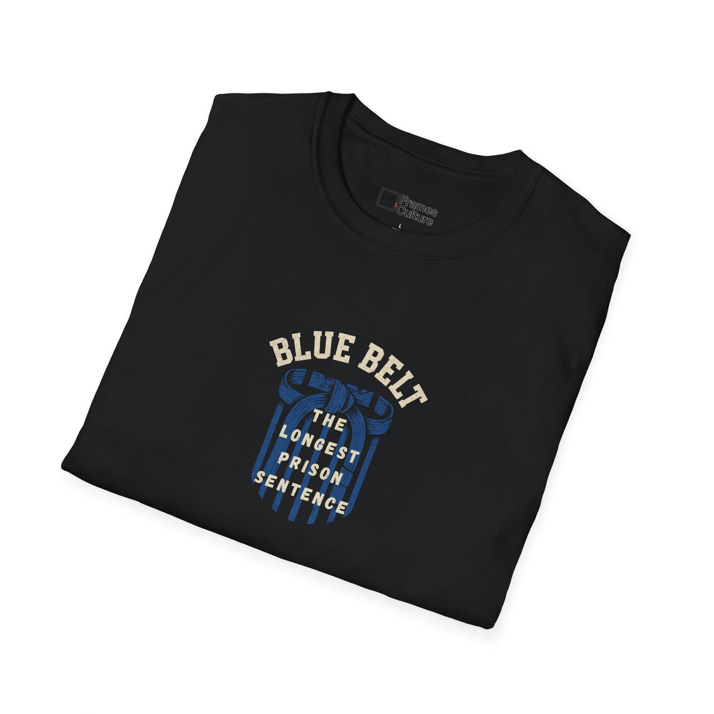 Blue Belt Prison Sentence BJJ T-shirt