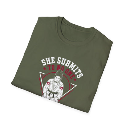 She Submits BJJ T-shirt