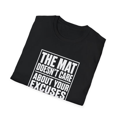 Mat Doesn't Care BJJ T-shirt