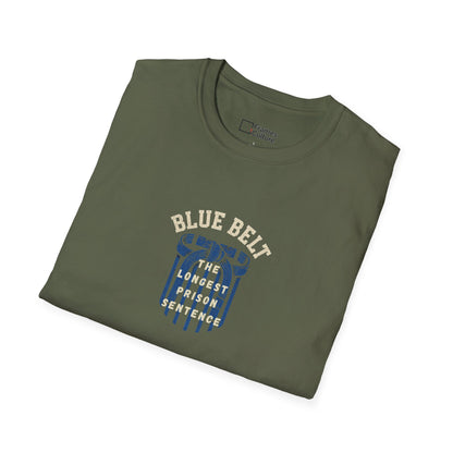 Blue Belt Prison Sentence BJJ T-shirt