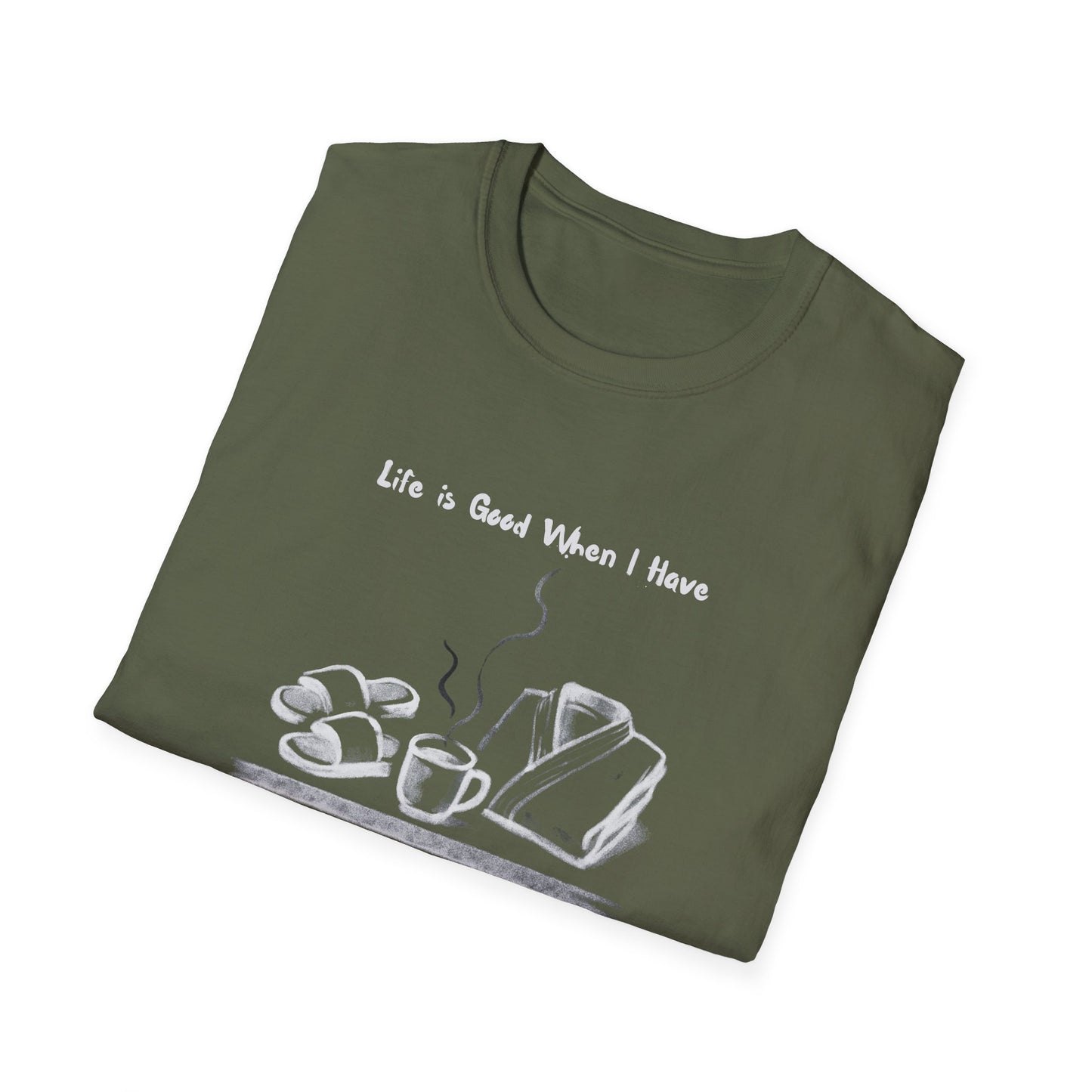 Life is Good BJJ T-shirt