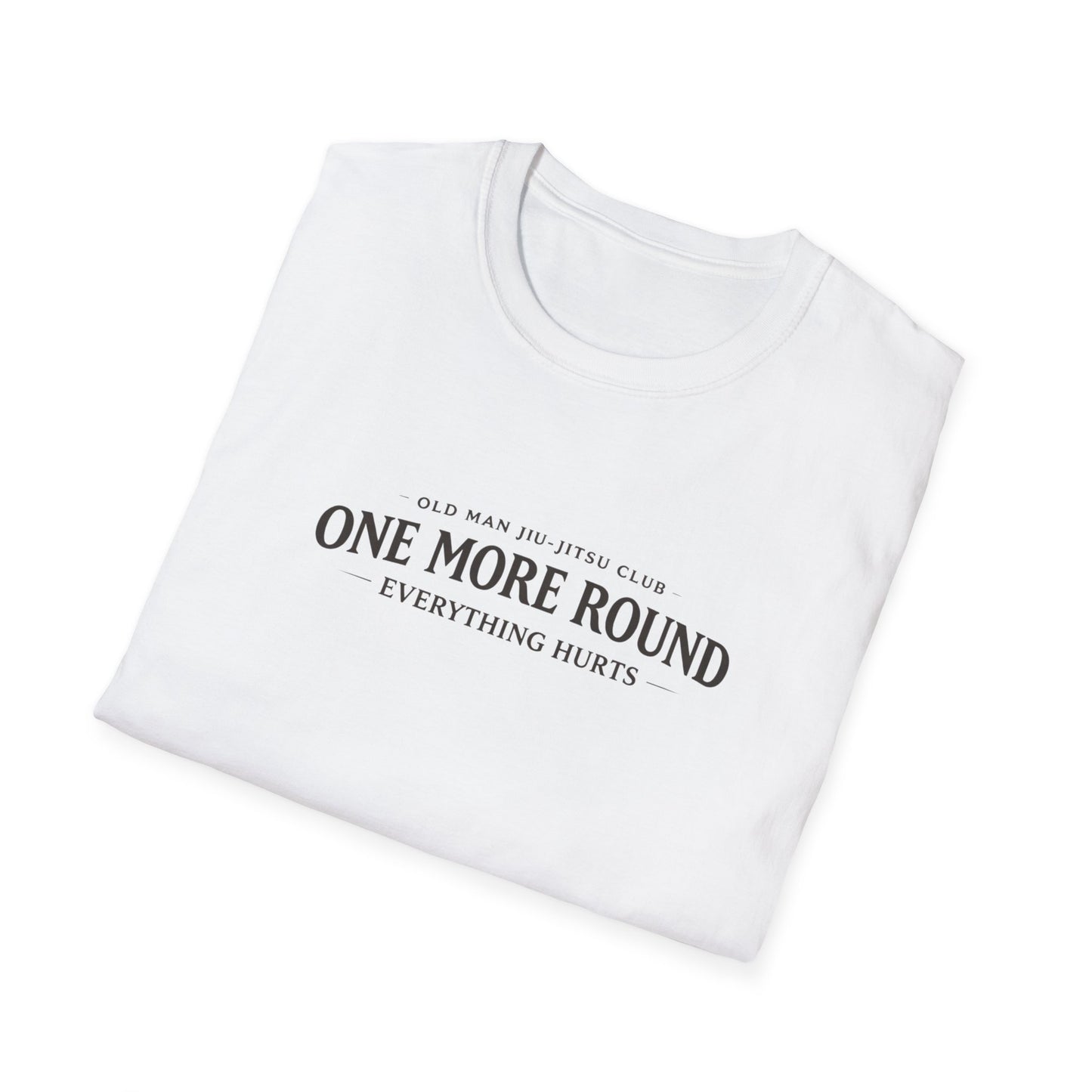 One More Round BJJ T-shirt