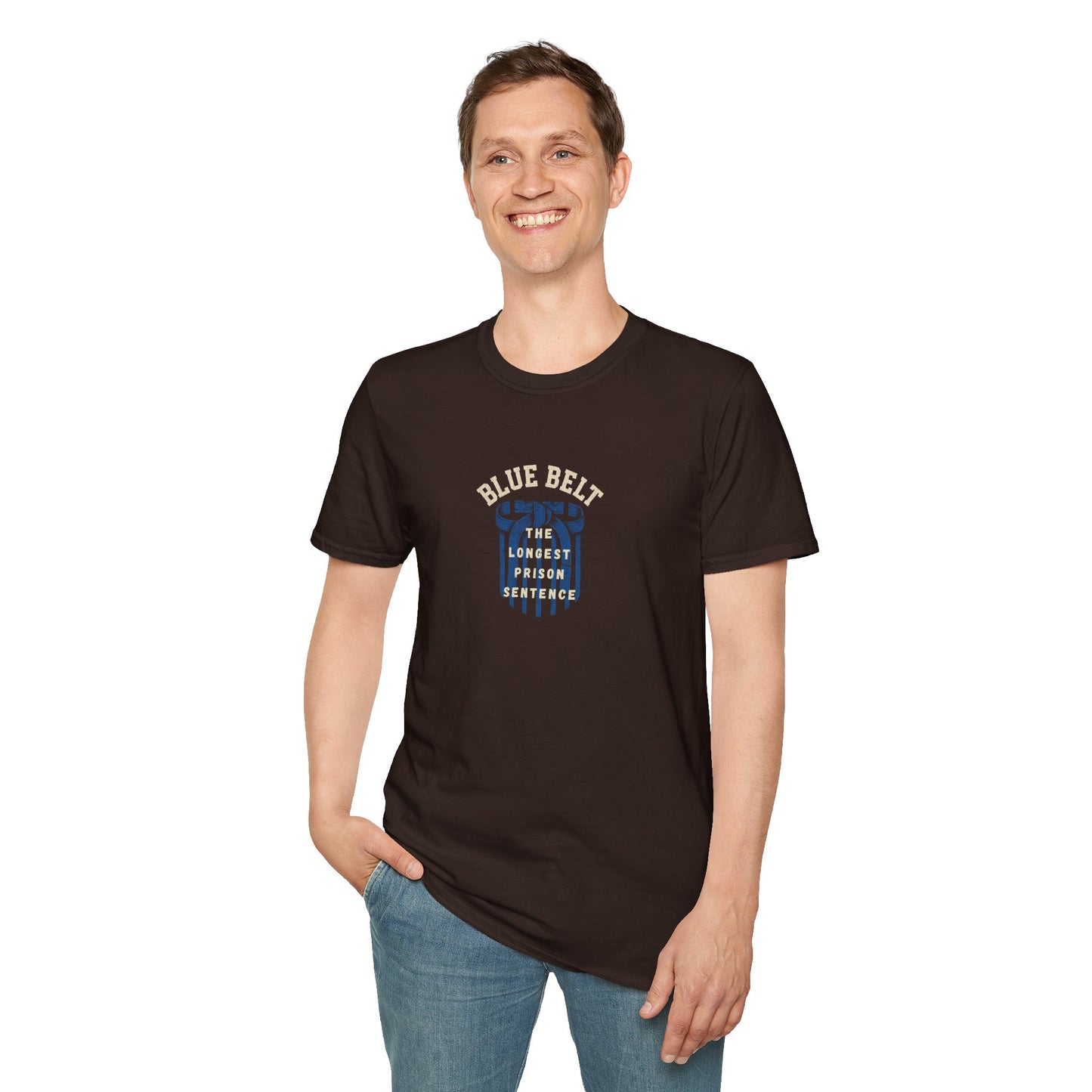 Blue Belt Prison Sentence BJJ T-shirt