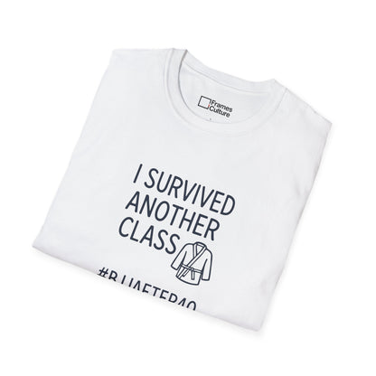 Brazilian Jiu Jitsu shirt - BJJAfter40: I Survived Another Class