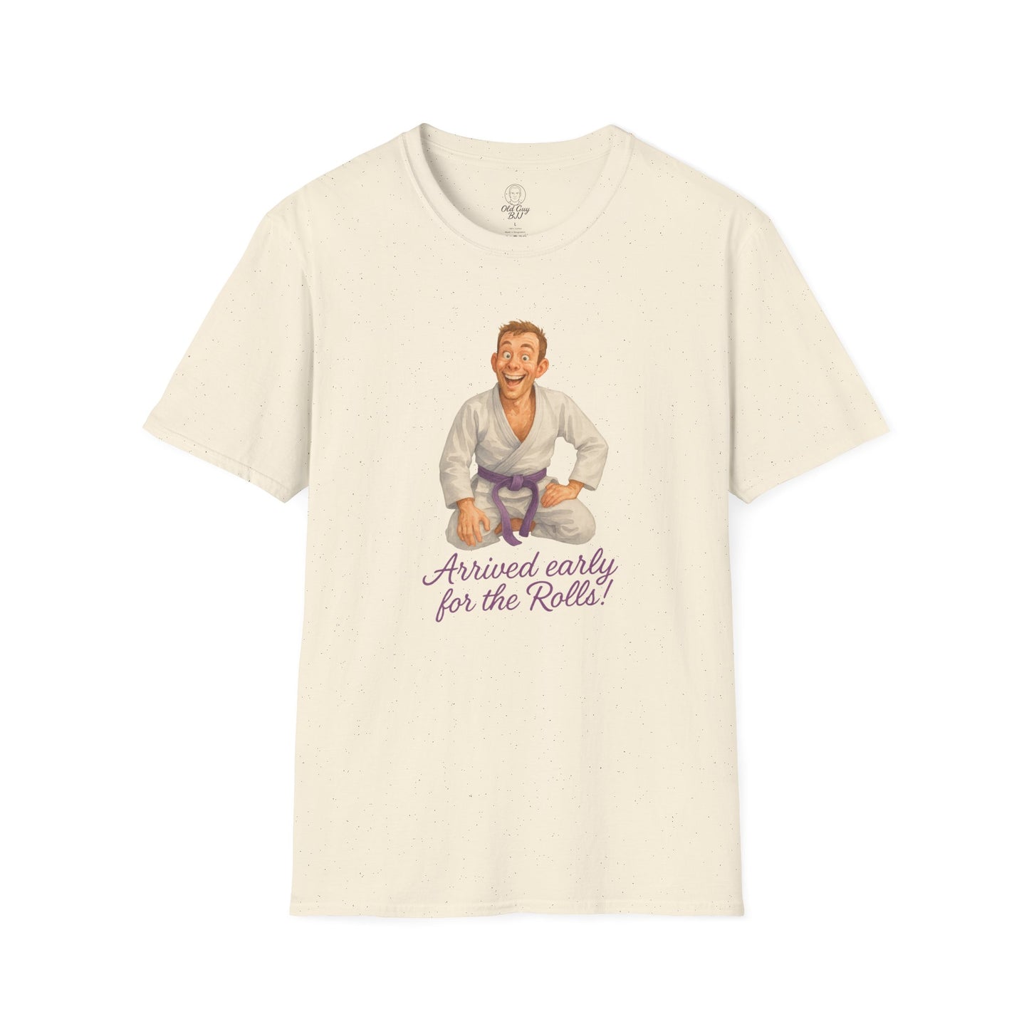 Brazilian Jiu-Jitsu Short Sleeves Shirt - "Arrived Early for the Rolls!"