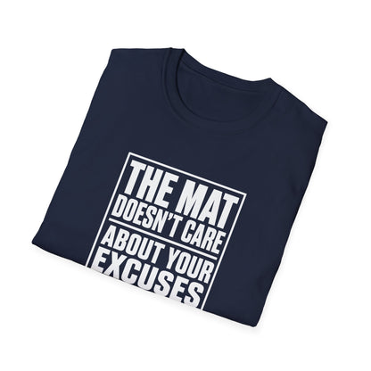Mat Doesn't Care BJJ T-shirt