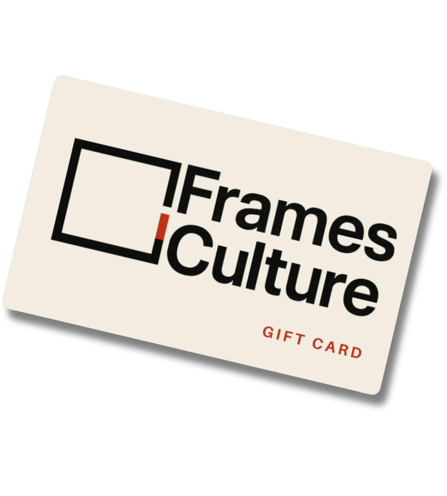 Frames Culture Club Gift Card