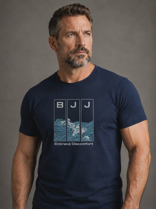 Embrace Discomfort Graphic BJJ T-shirt